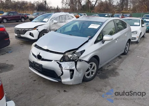 2012 Toyota Prius Two из США, поврежденный, VIN JTDKN3DUXC5462968